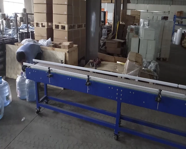 Plastic Modular Slat Belt Conveyor 1