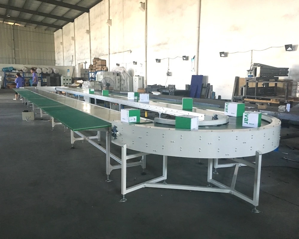 90 & 180 Degree Curve Belt Conveyor 1