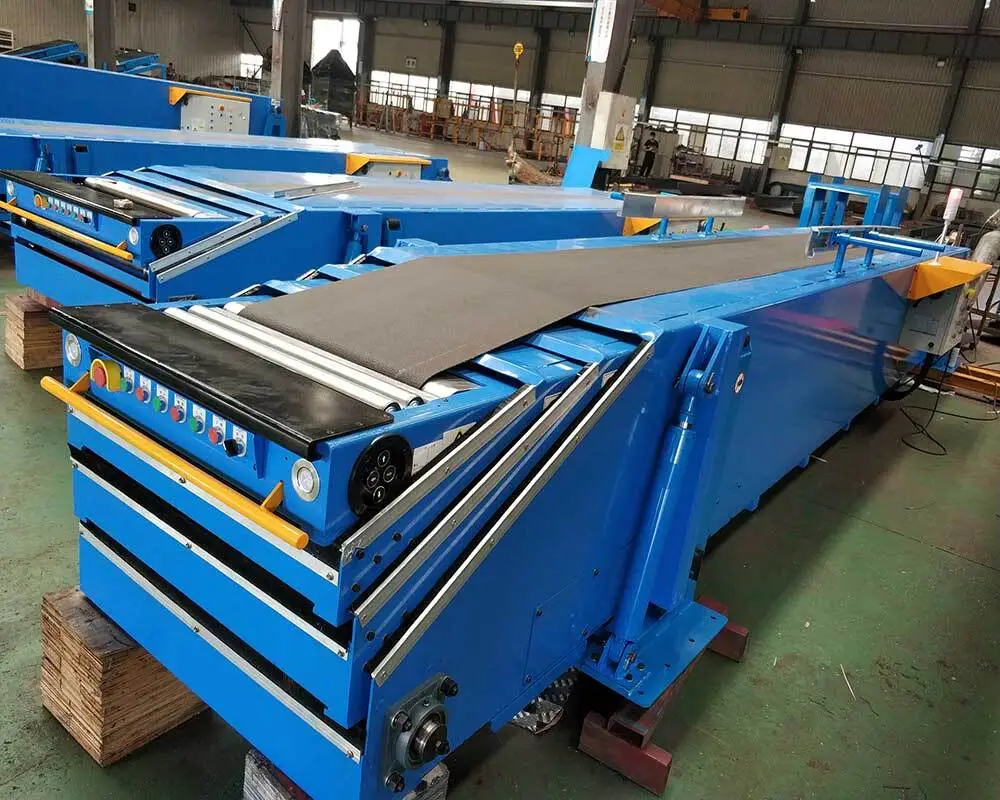 Fixed Telescopic Belt Conveyor for Load Unload 20ft & 40ft Container 1