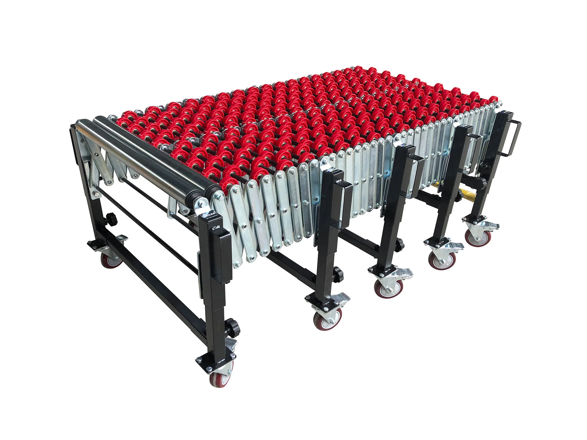 Convoyeur de roue de patin en plastique flexible et durable par gravité 1