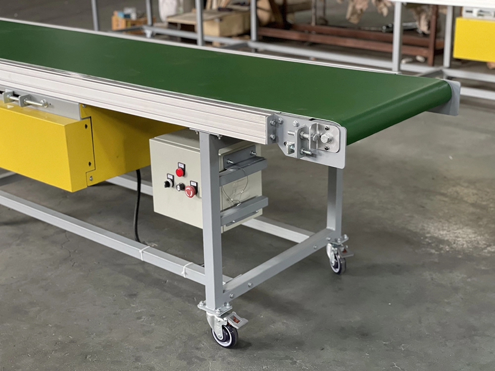 Movable Straight PVC Belt Conveyor 1