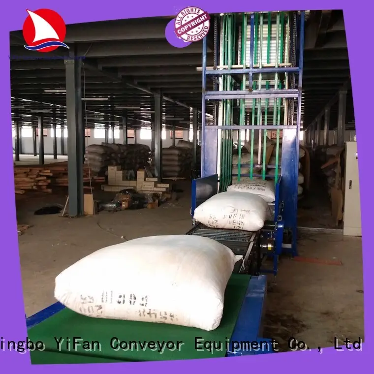 YiFan vertical material lifts widely use for storehouse 1
