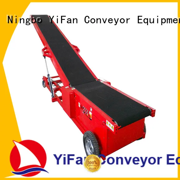 YiFan simple truck unloader conveyor chinese manufacturer for airport 1