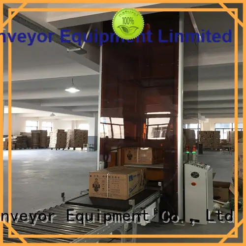 YiFan vertical vertical conveyor system directly sale for workshop 1
