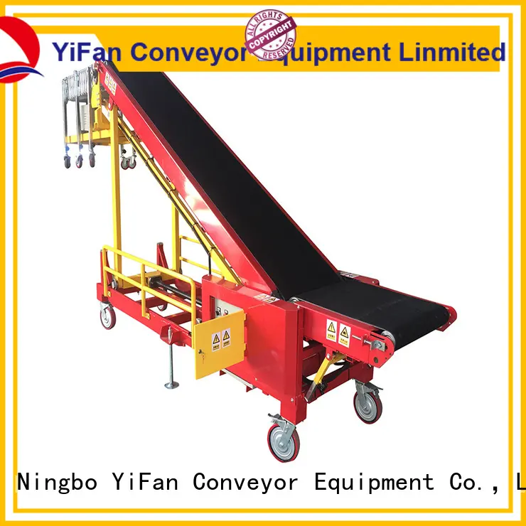 YiFan van truck loading belt conveyor company for warehouse 1