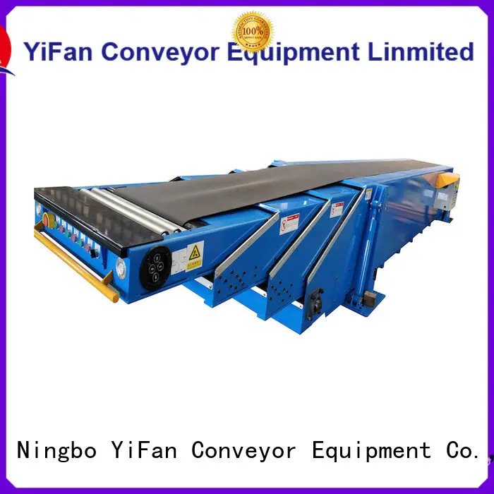 YiFan stages unloading conveyor competitive price for food factory 1