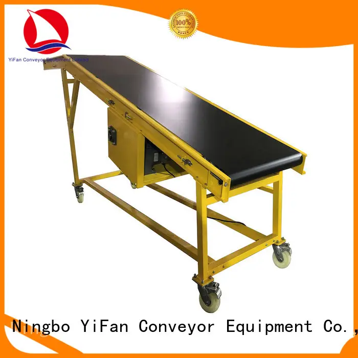 YiFan auto truck loading belt conveyor China supplier for dock 1