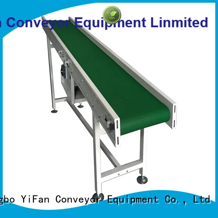 YiFan belt conveyor system with bottom price for daily chemical industry 1