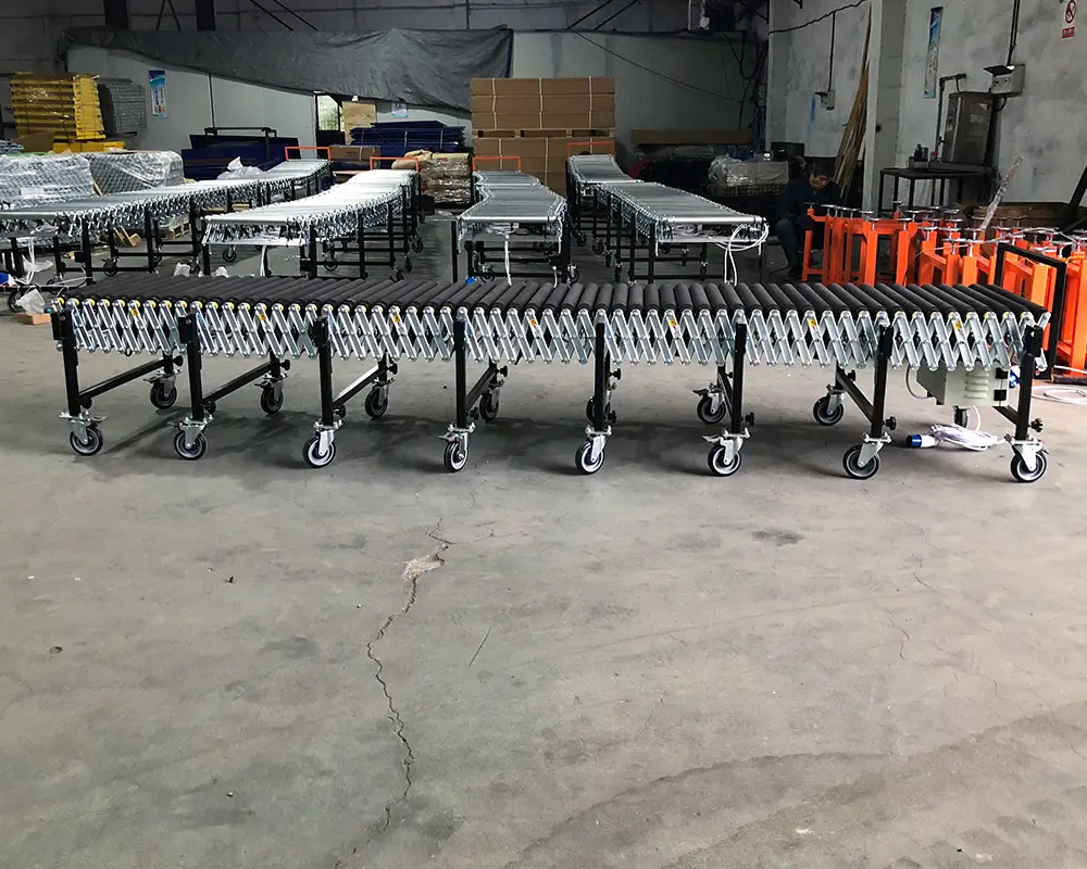 YiFan belt flexible motorized roller conveyor factory for warehouse 8