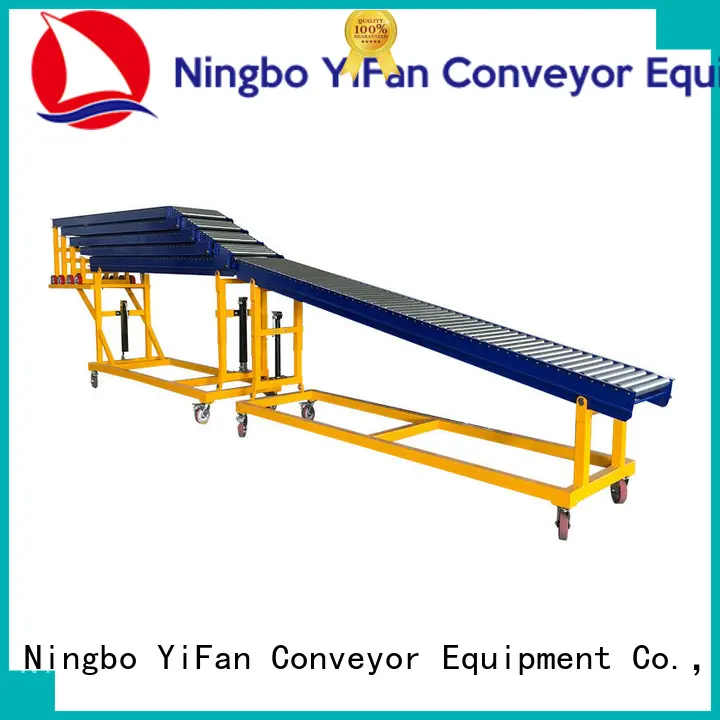 YiFan wholesale cheap gravity roller conveyor manufacturers international market for seaport 1