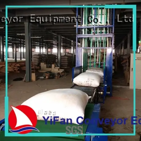 YiFan Type C vertical conveyor system for harbor 1