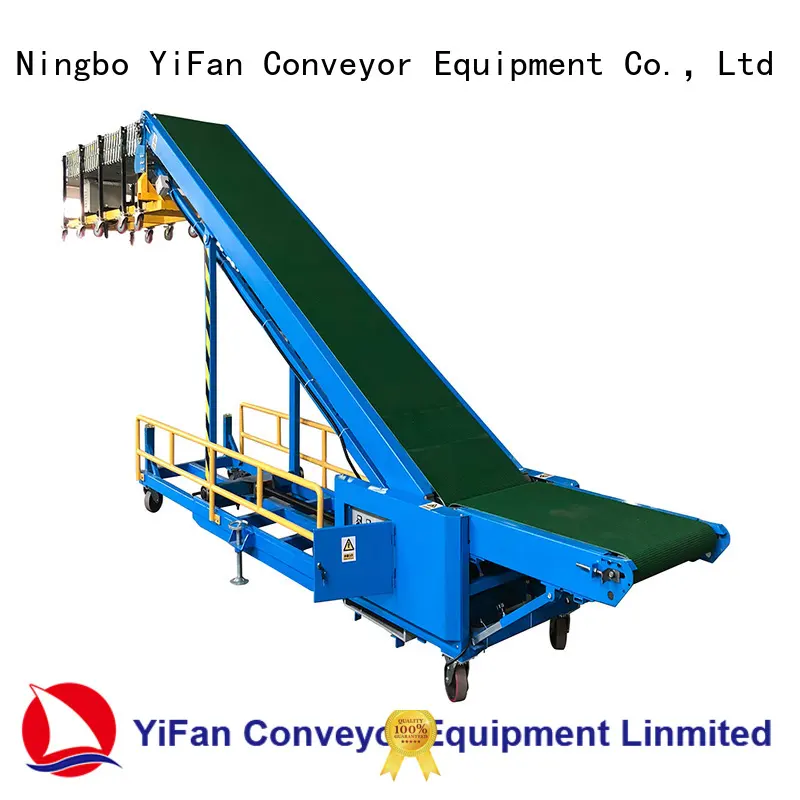 YiFan simple truck loading conveyors company for dock 1