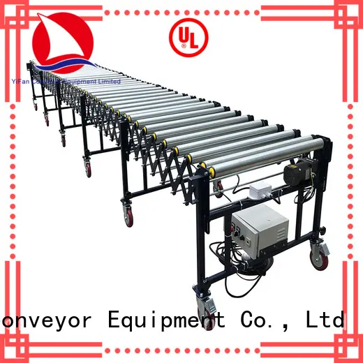 YiFan durable flexible motorized roller conveyor trader for factory 1