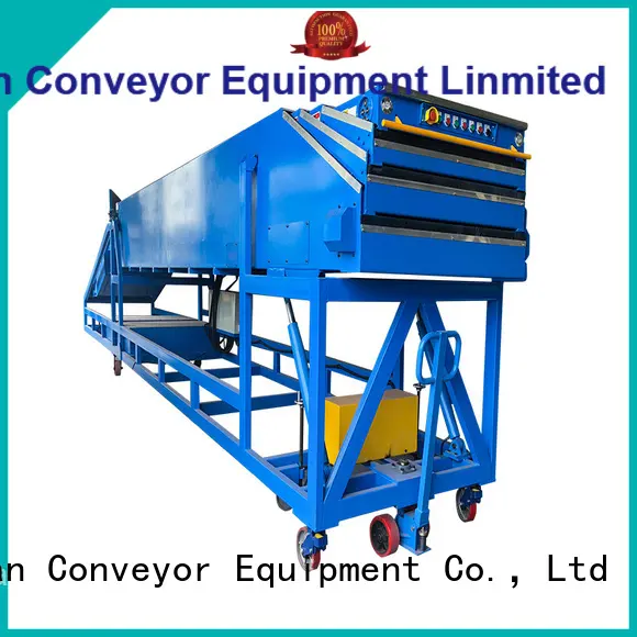 YiFan conveyor loading and unloading system with bottom price for harbor 1