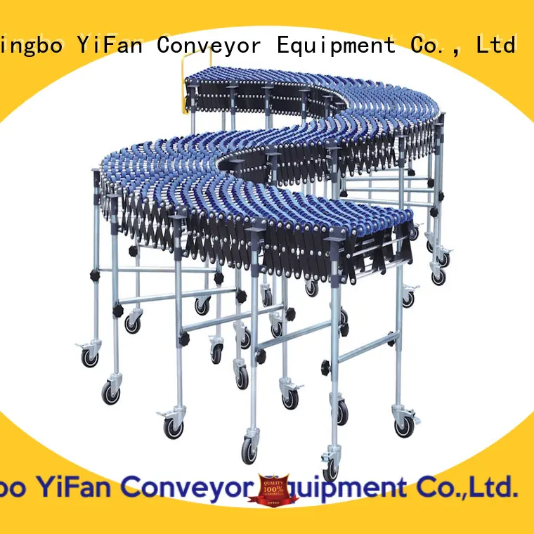 YiFan 600mm skatewheel conveyor online for workshop 1