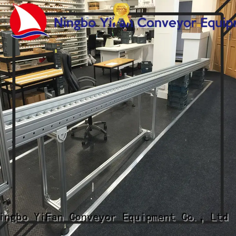 YiFan curve gravity roller conveyor from China 1