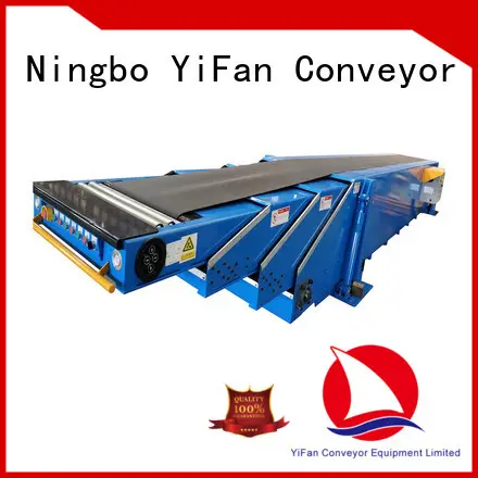 high performance telescopic conveyor belt container for warehouse 1