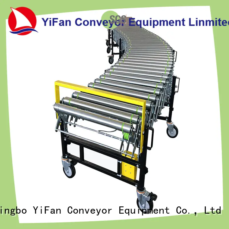 YiFan most popular powered flexible conveyor from China for dock 1