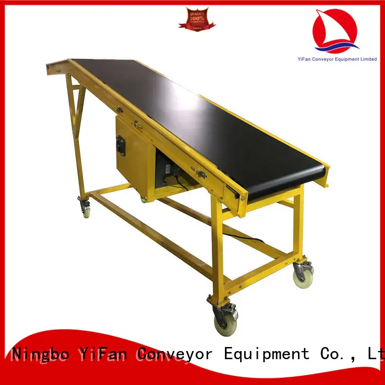 YiFan 2019 new truck loading belt conveyor China supplier for dock 1