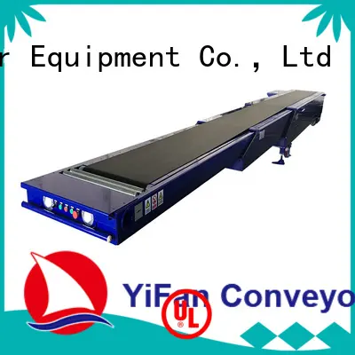 YiFan system telescopic conveyor with bottom price for food factory 1