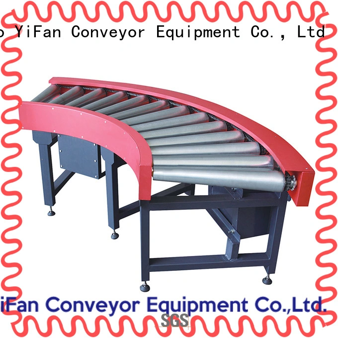 YiFan steel roller conveyor suppliers for carton transfer 1