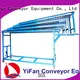 YiFan extendible gravity roller conveyor systems export worldwide for dock 1