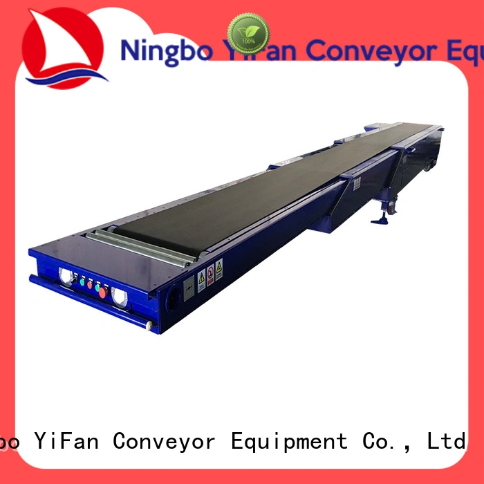 YiFan best telescopic belt conveyors competitive price for dock 1