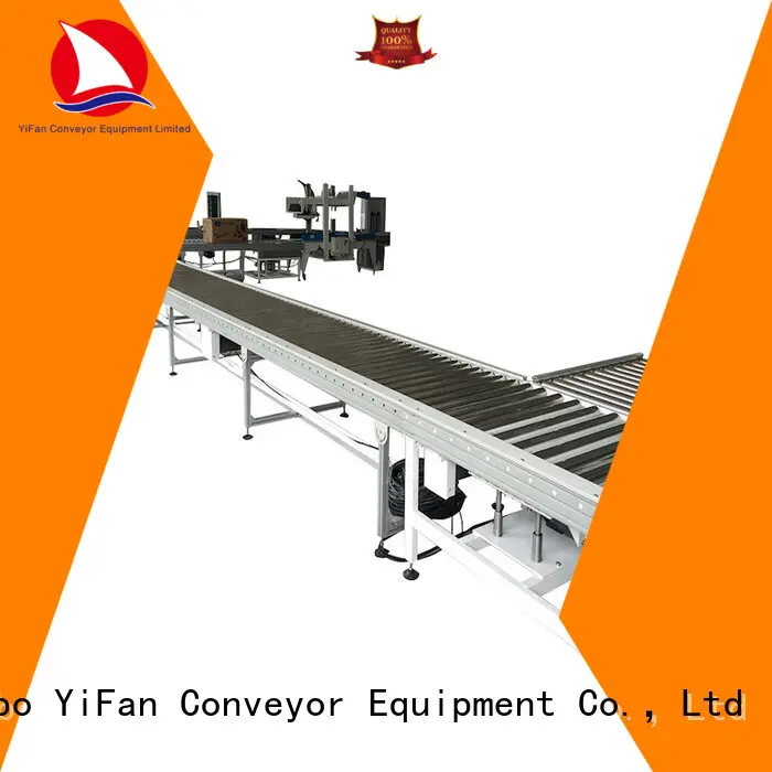 YiFan aluminum gravity roller conveyor manufacturer for warehouse 1