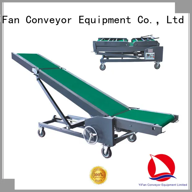 YiFan 2019 nouveaux fabricants de systèmes de convoyeurs en ligne pour quai 1