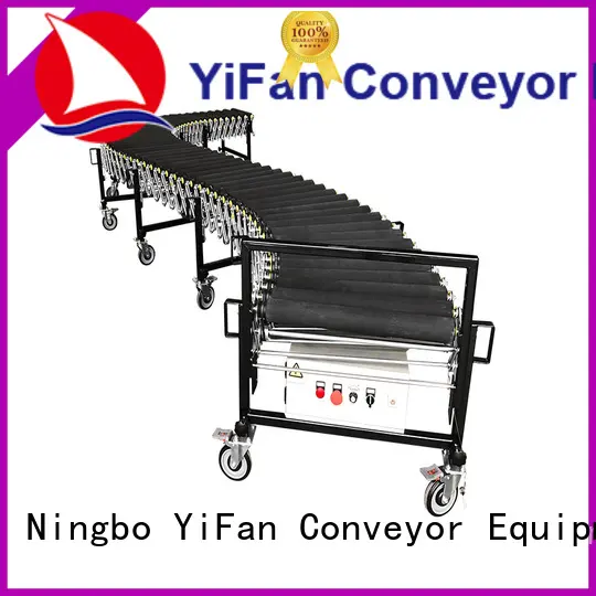 professional flexible gravity conveyor belt from China for harbor 1
