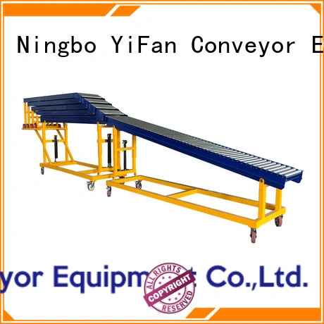 YiFan best selling portable roller conveyor factory price for dock 1