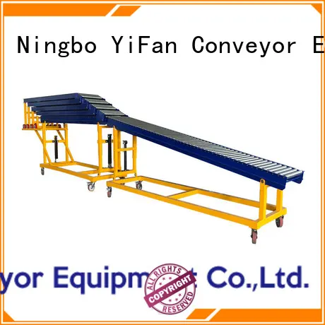 YiFan best selling portable roller conveyor factory price for dock 1