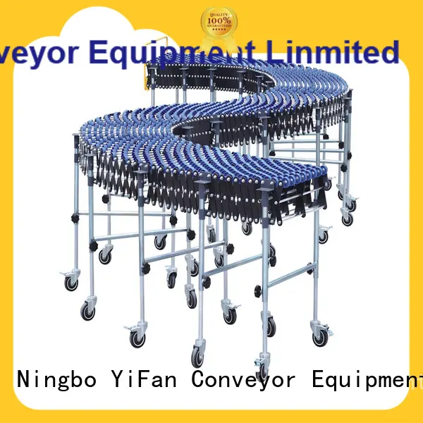 YiFan steel skate conveyor with long service for storehouse 1
