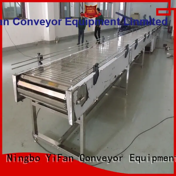 YiFan stainless slat conveyor manufacturers online for cosmetics industry 1