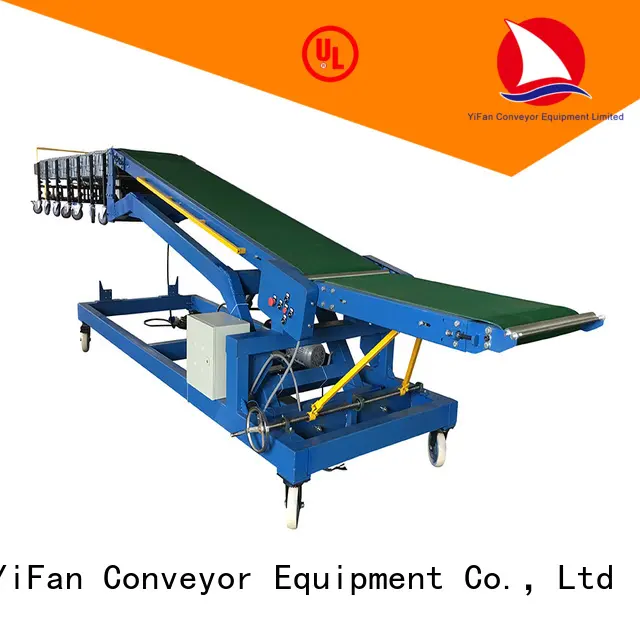 YiFan foldable loading conveyor China supplier for factory 1