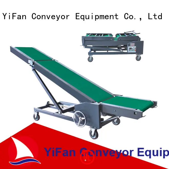 YiFan foldable portable conveyor system manufacturer for dock 1