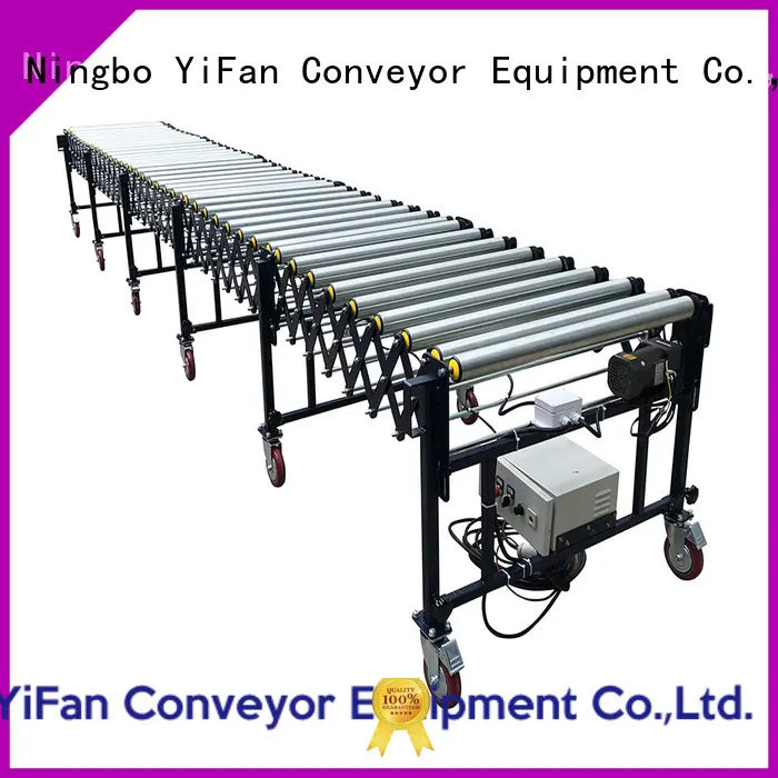 YiFan rubber flexible motorized roller conveyor manufacturer for factory 1