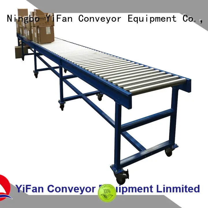 Fournisseurs de convoyeurs à rouleaux gravitationnels YiFan de Chine pour le transfert de cartons 1