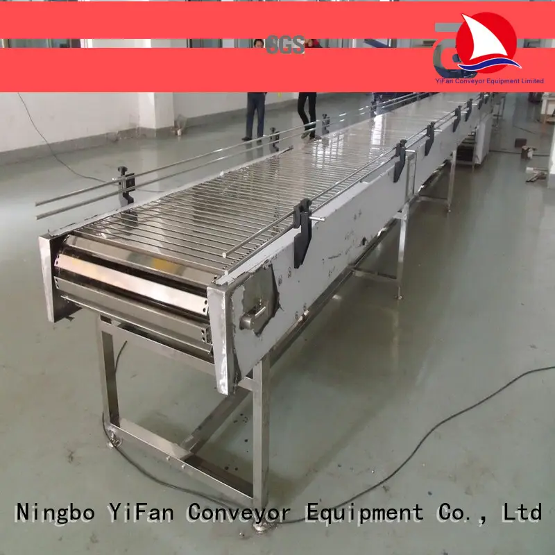 YiFan steel top chain conveyor online for beer industry 1