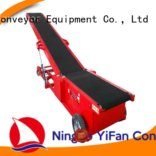YiFan mini portable conveyor system online for dock 1