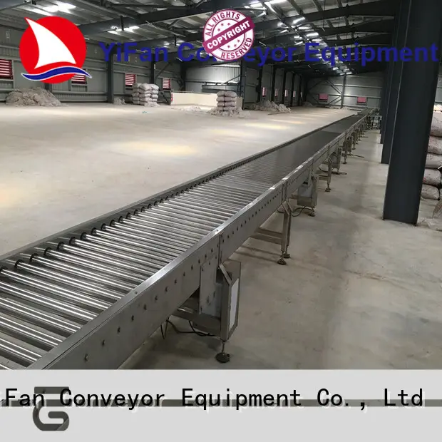 YiFan curve gravity conveyor manufacturers from China for warehouse 1