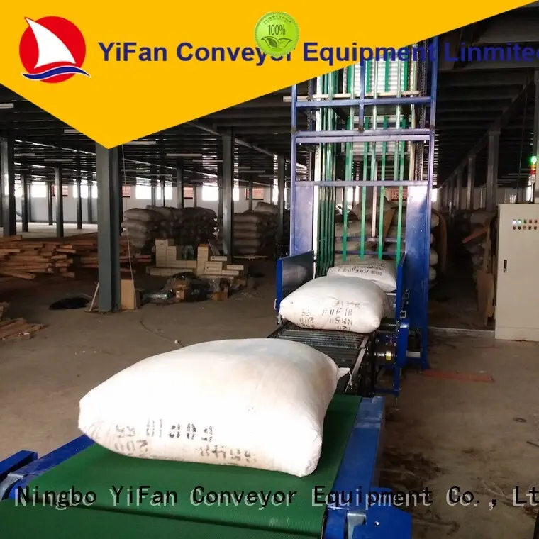 YiFan top quality vertical lift conveyor widely use for storehouse 1