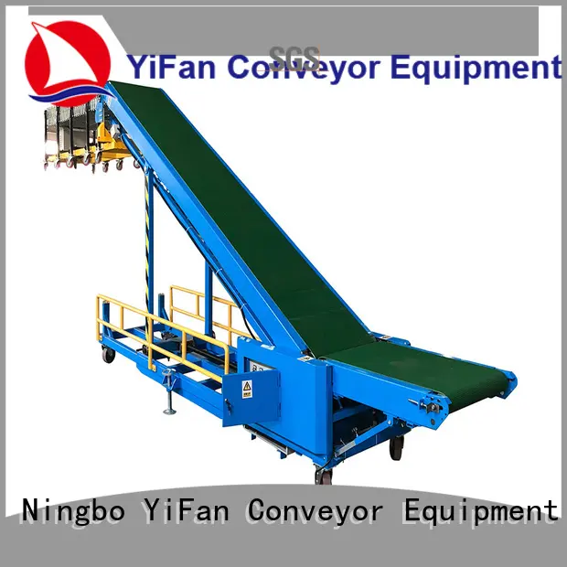 YiFan foldable truck unloader conveyor online for airport 1