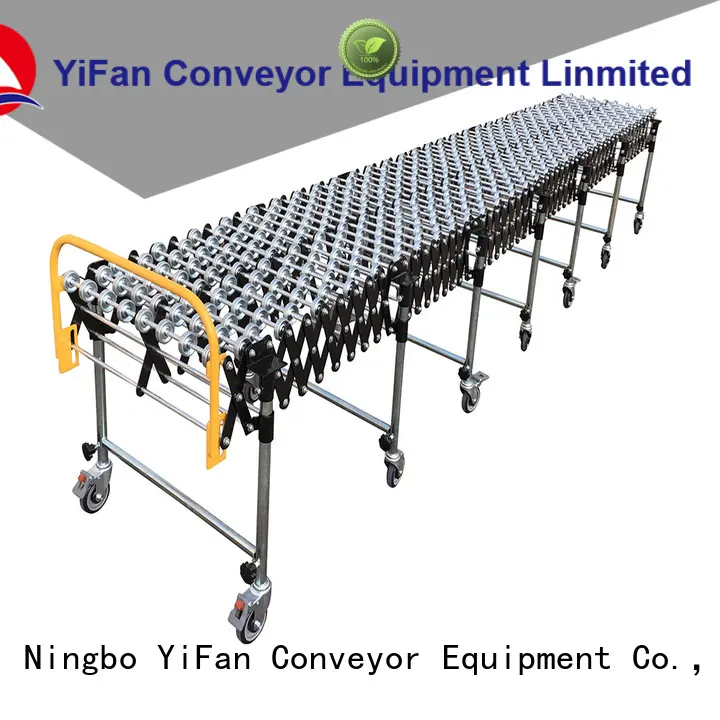 YiFan trustworthy Plastic Skate Wheel Conveyor popular for storehouse 1