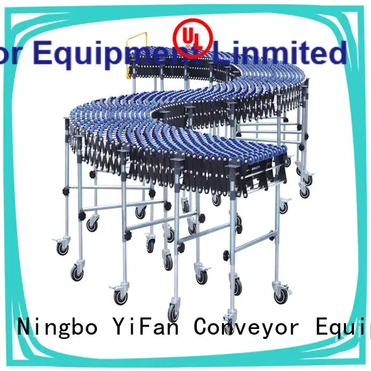 YiFan wheel skate conveyor with long service for harbor 1