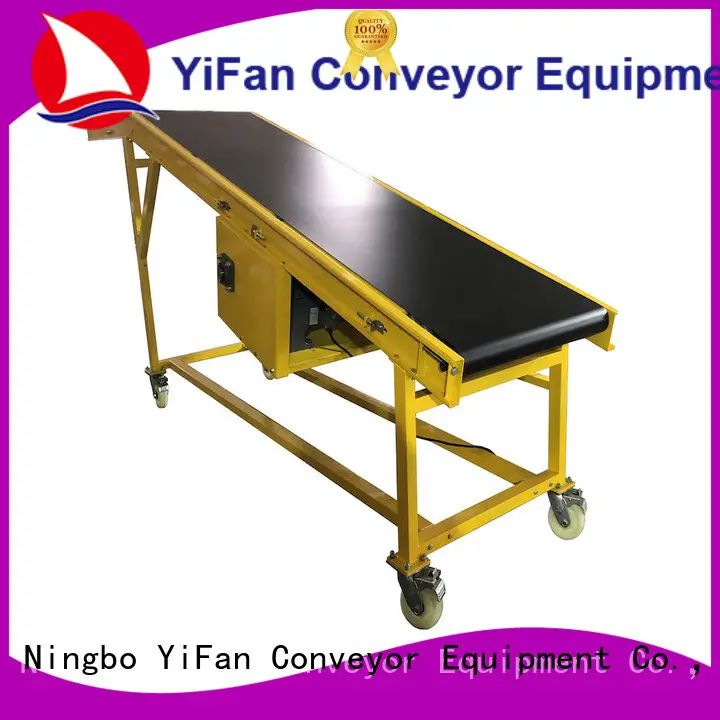 YiFan auto truck unloading conveyor manufacturer for airport 1