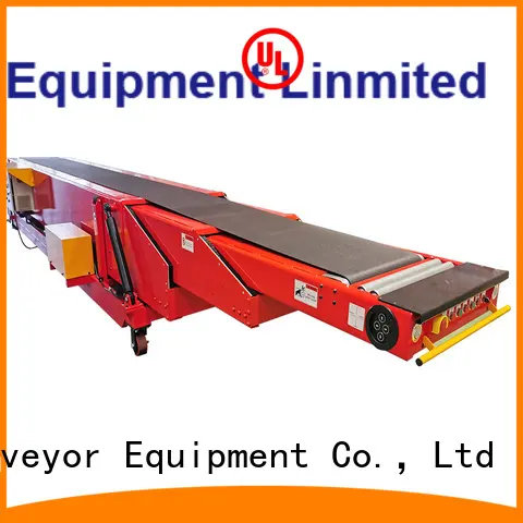 YiFan telescopic conveyor with bottom price for dock 1