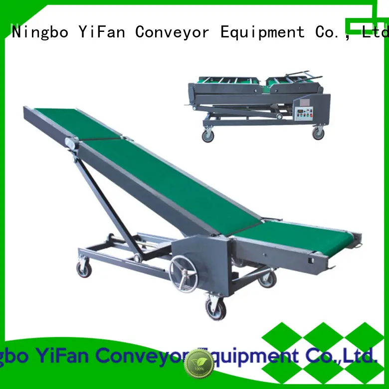 YiFan 2019 new truck loading unloading conveyor manufacturer for factory 1