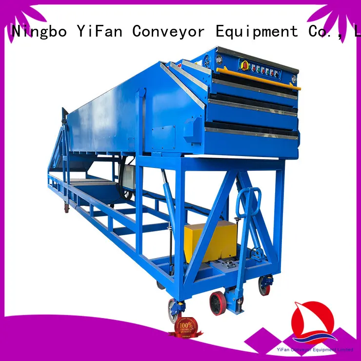YiFan stages belt conveyor with bottom price for mineral 1