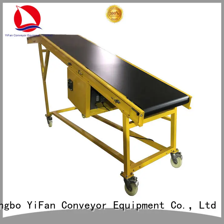 YiFan van truck loading unloading conveyor online for factory 1